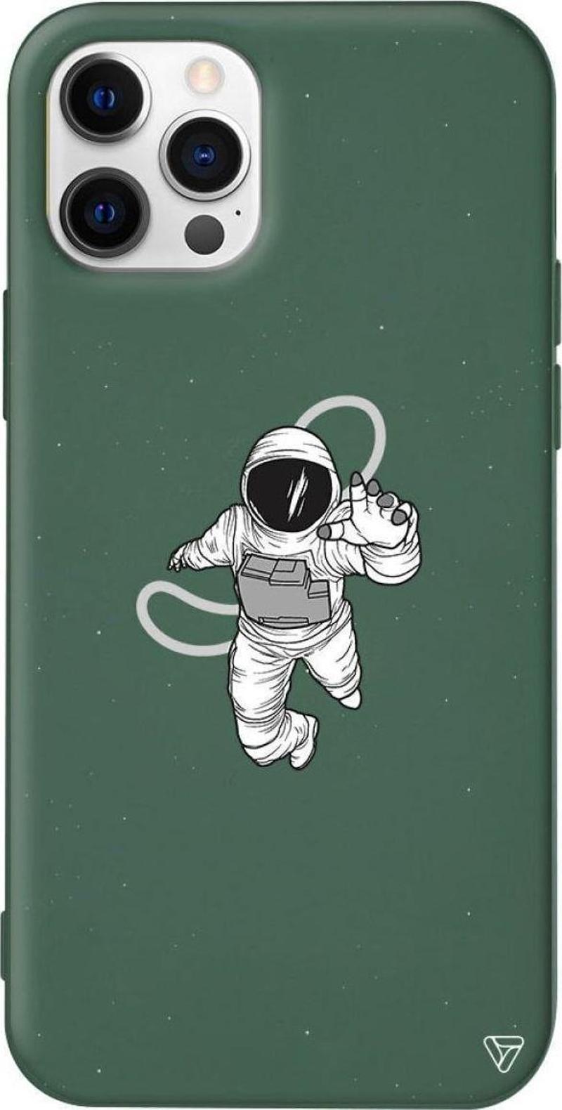 İphone 12 Pro Max Yeşil Renkli Silikon Touch Telefon Kılıfı