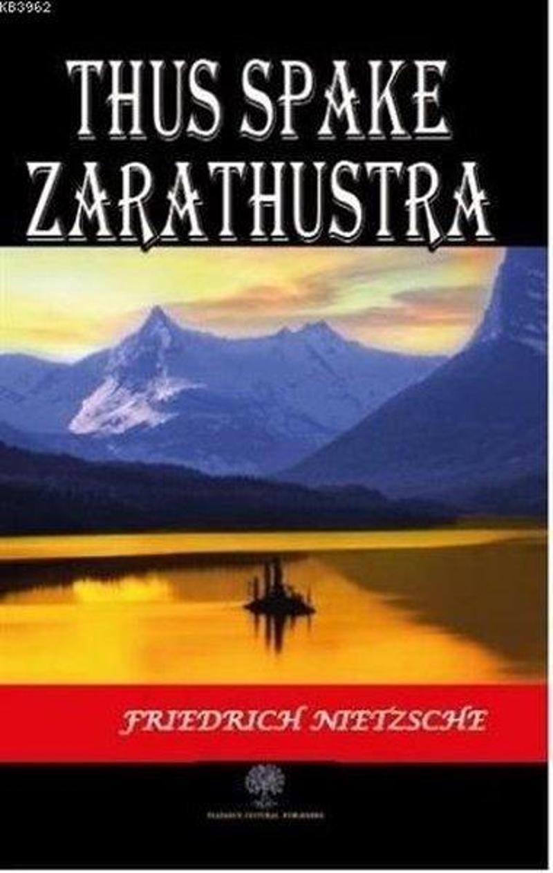 Platanus Publishing Thus Spake Zarathustra - Friedrich Nietzsche