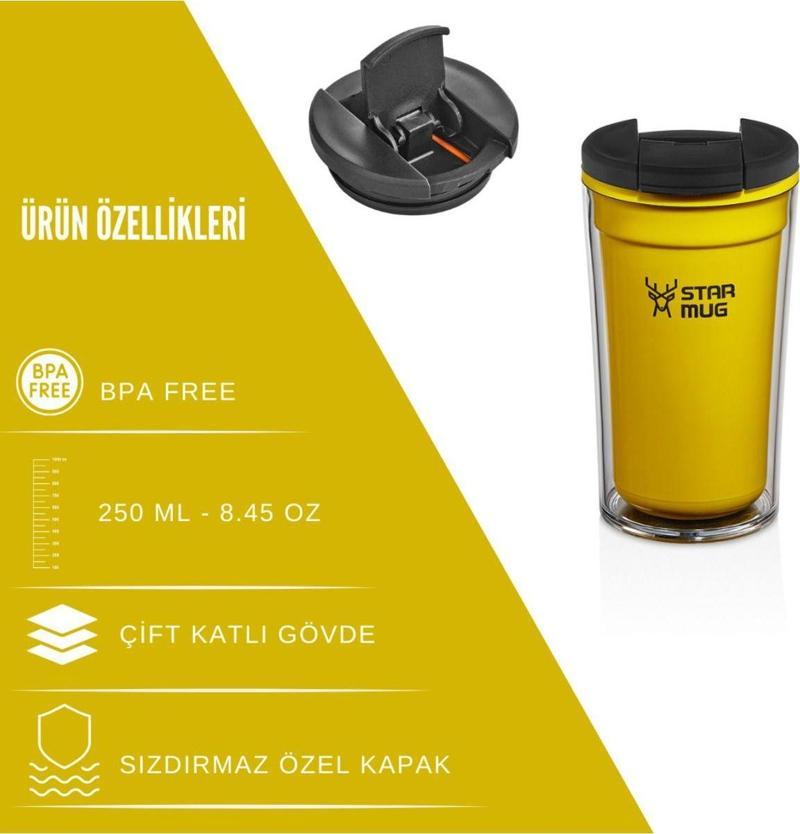 250 Ml Opak Seri - Beyaz ( Piknik Kamp Outdoor Ofis Otel Kafe Okul Kampüs )