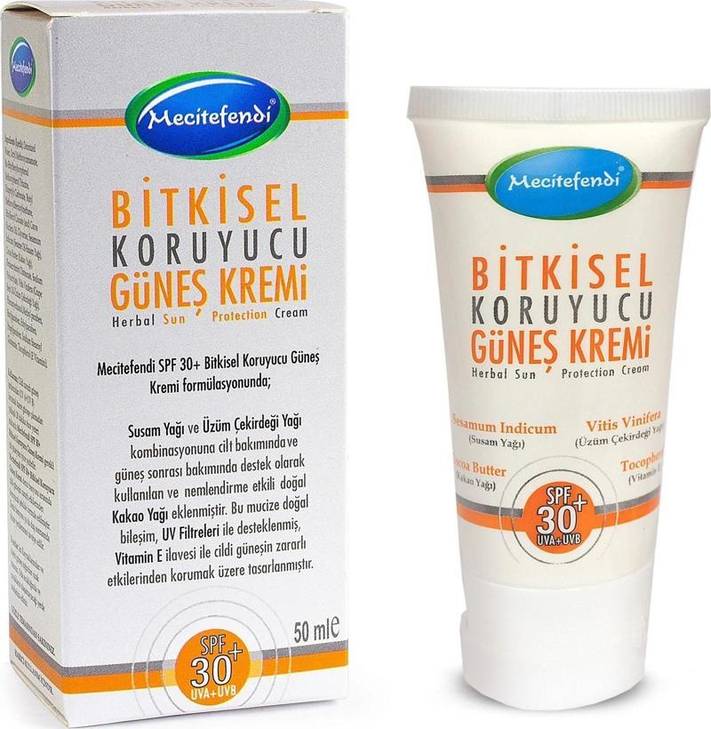 Bitkisel Koruyucu Güneş Kremi 30 SPF 50 ml