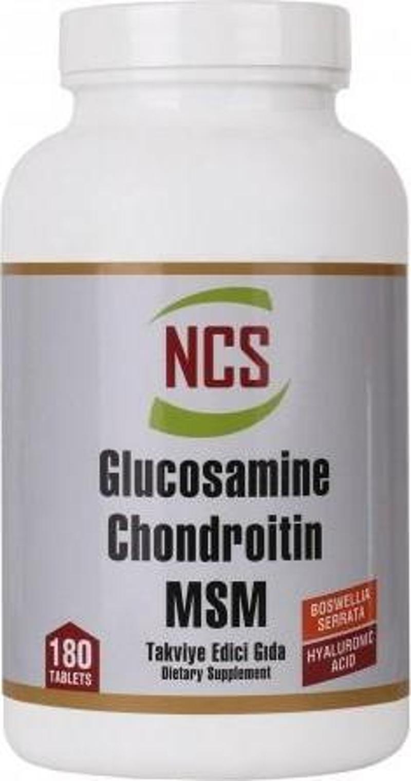 Glucosamine Chondroitin MSM Hyaluronic Acid Bosvella 180 Tablet