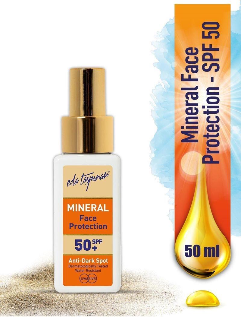 Leke Karşıtı Spf50+ Yüksek Korumalı Nemlendirici Yüz Güneş Kremi- 50 Ml (egx94)