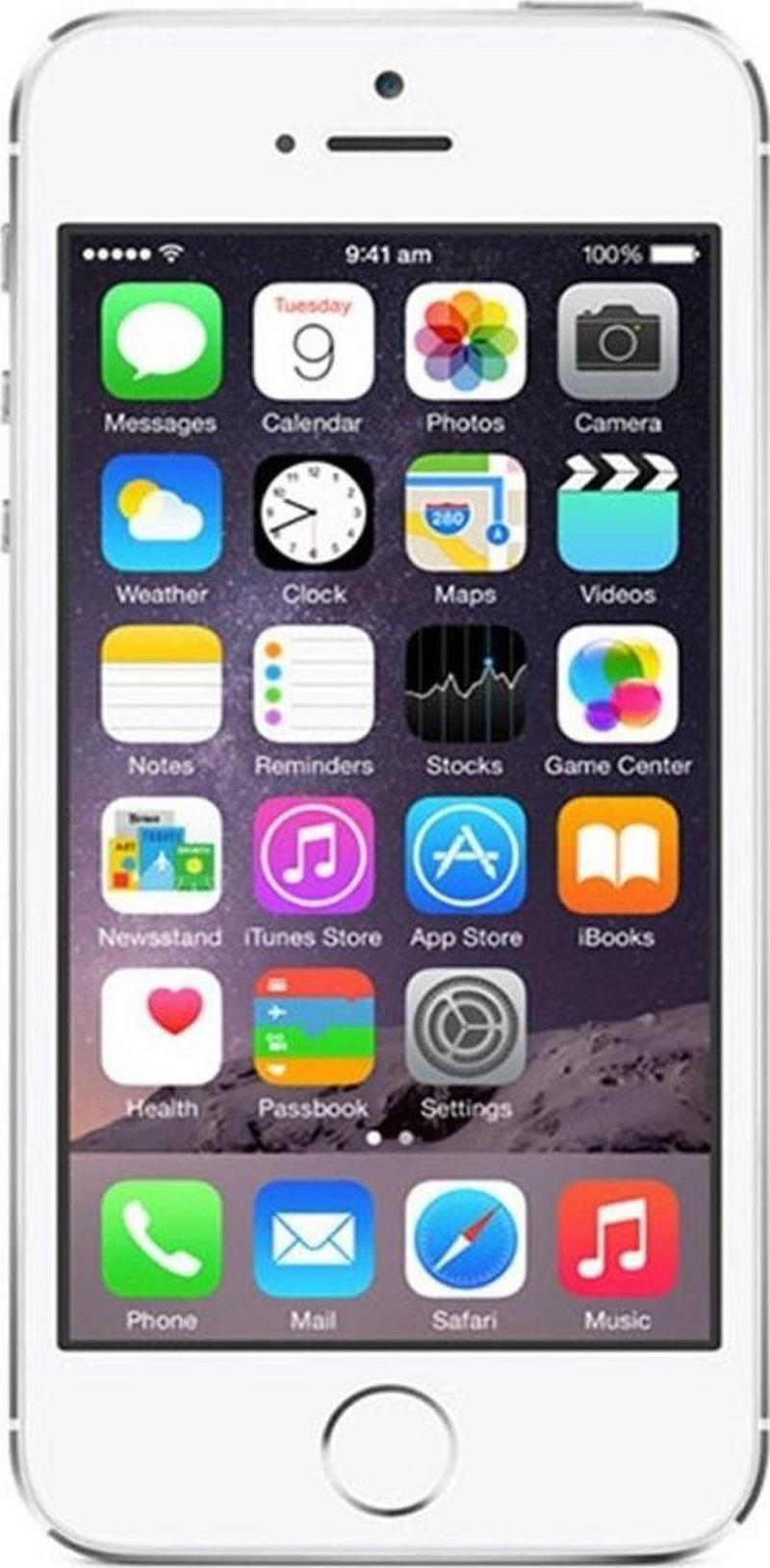 iPhone 5S Silver 16GB Yenilenmiş B Kalite (12 Ay Garantili)