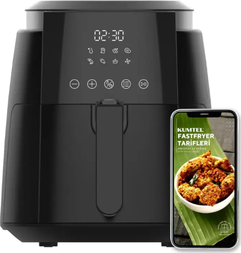 Digital Fastfryer ( Yağsız Fritöz Airfryer )