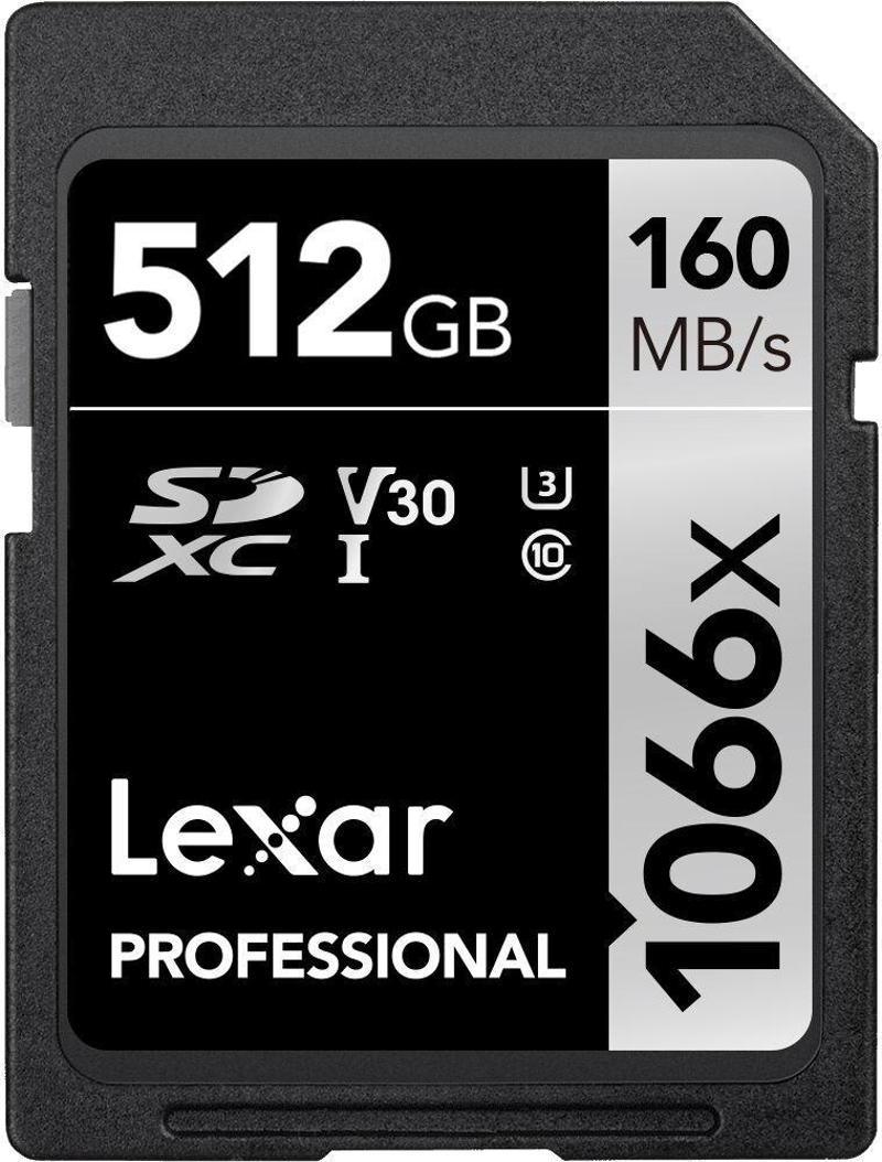 Professional 512 GB 1066X SDXC Hafıza Kartı