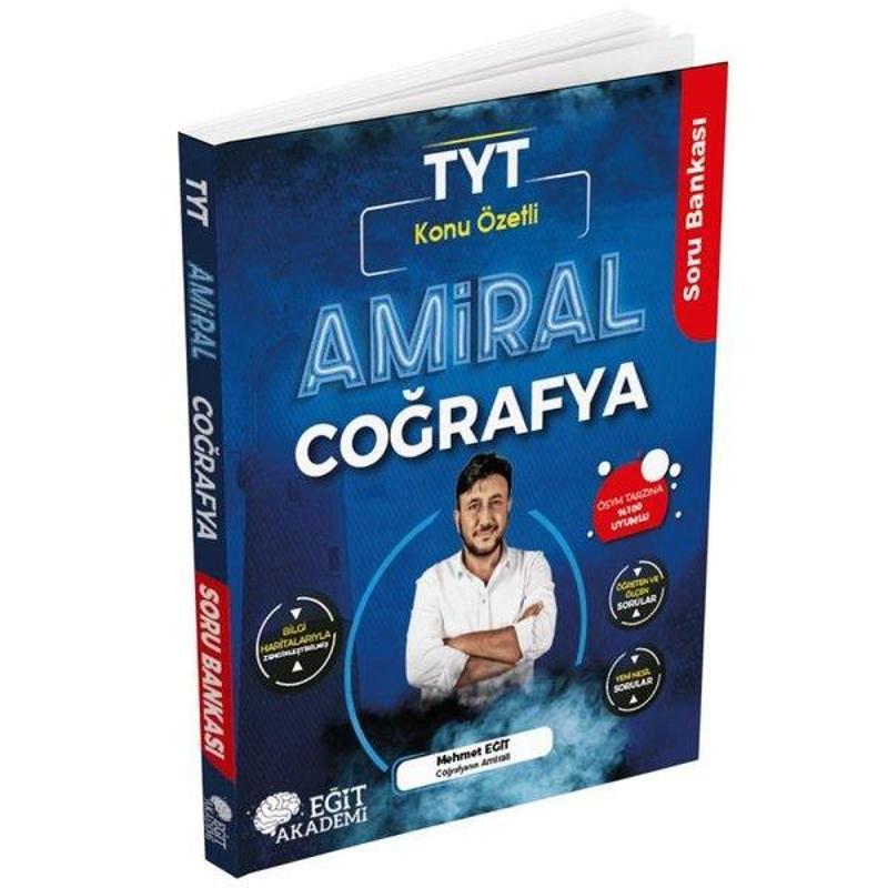 Amiral Coğrafya TYT Konu Özetli Soru Bankası