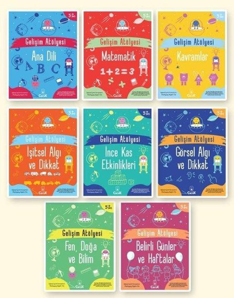 Gelişim Atölyesi Serisi Seti - 8 Kitap Takım