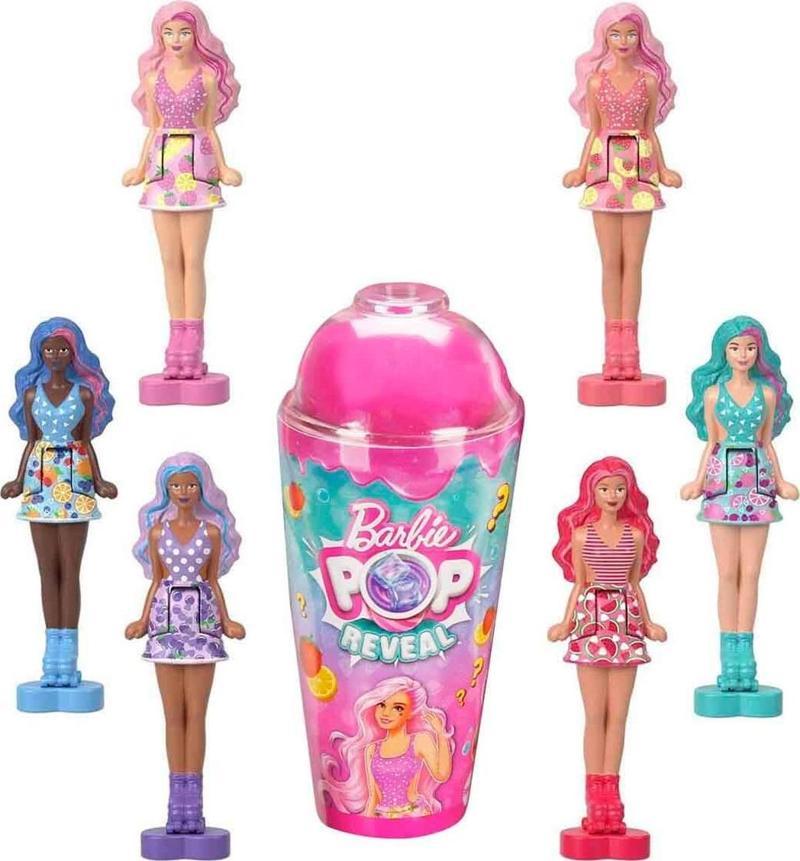 Mini BarbieLand Pop Reveal Bebekler Sürpriz Paket HYM26