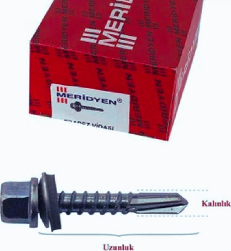 Trapez  Panel Vidası 5.5X90 200'lü Paket
