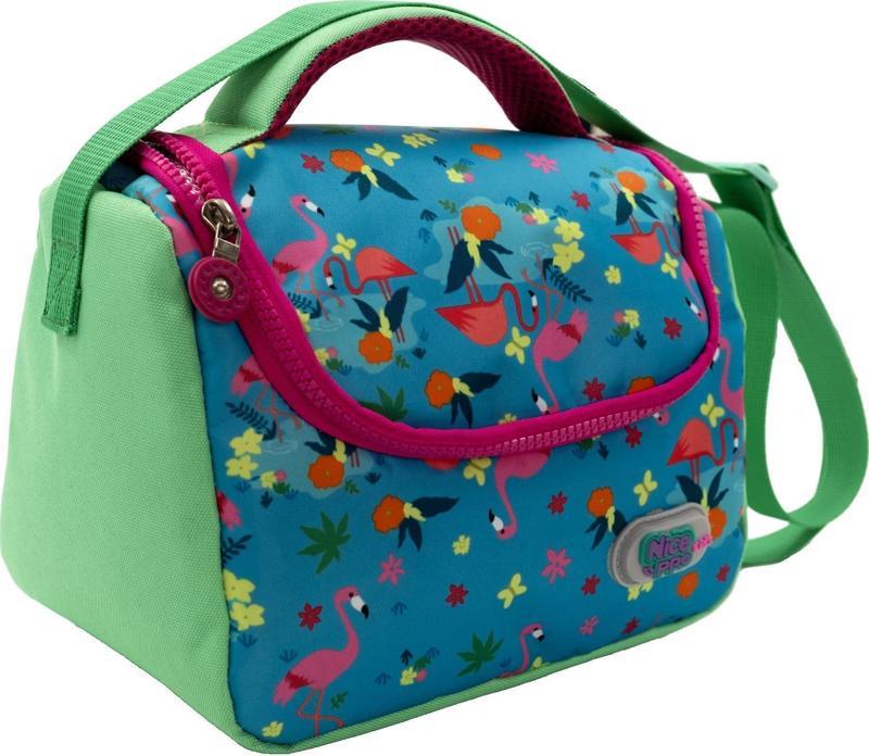 Kids Flamingo Bahar Temalı Kız/Erkek RGB Logolu Beslenme Çantası