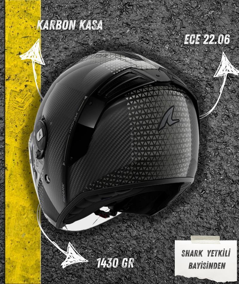 Rs Jet Carbon Ikonik Kapalı Kask