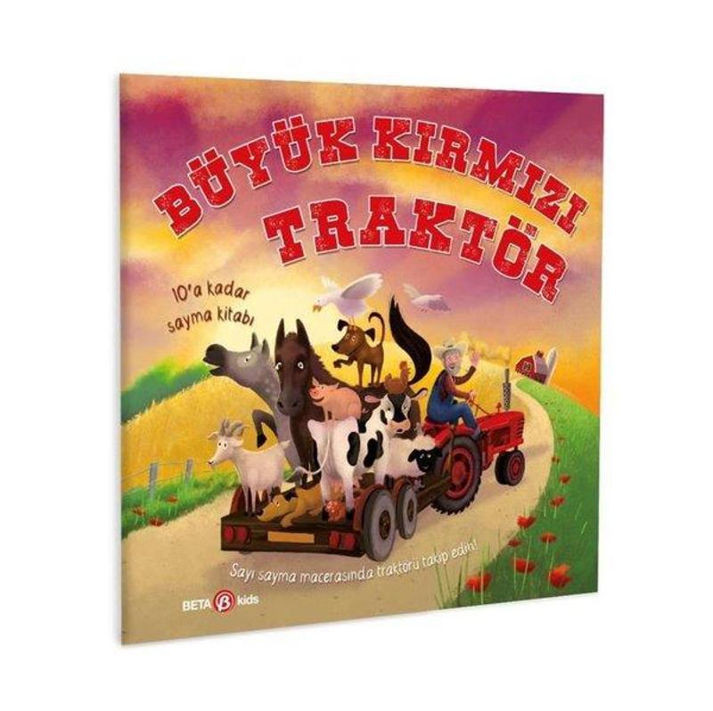 Büyük Kırmızı Traktör - 10'a Kadar Sayma Kitabı