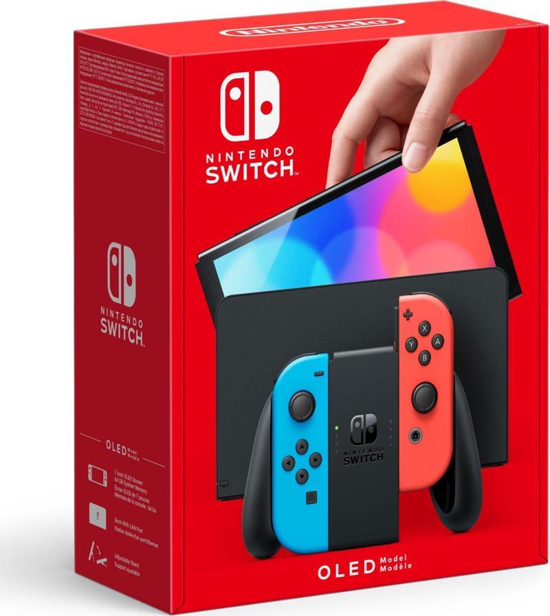 Switch Konsol OLED Edition Neon ( CD MEDIA GARANTİ )