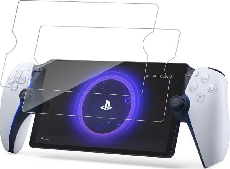 Playstation Ps Portal Oyun Konsolu 9H Nano Temperli Cam Ekran Koruyucu-2 Adet