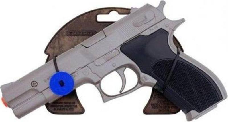 Tamamı Metal Revolver 8'Li Kapsül Patlatan Baretta