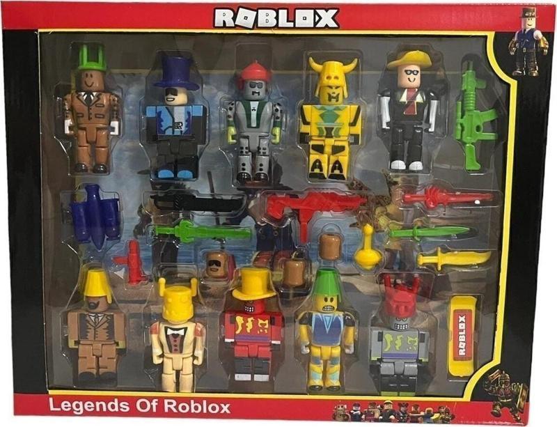 Roblox Oyuncak Figürleri Büyük Set Figür Set 10'Lu Mega Set