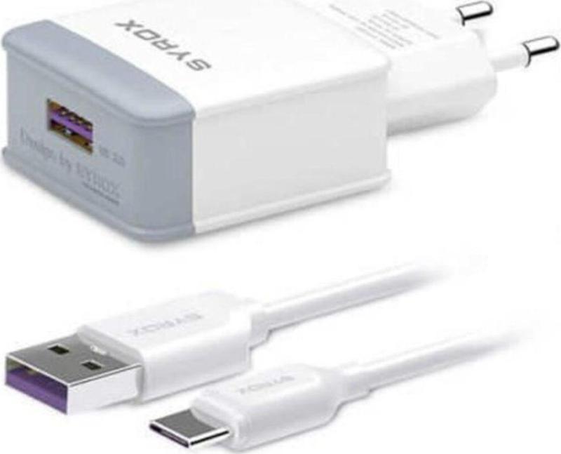 meizu 15 Uyumlu Type-c Girişli  Şarj Cihazı Seti Adaptör Kablo 3.0a Q32