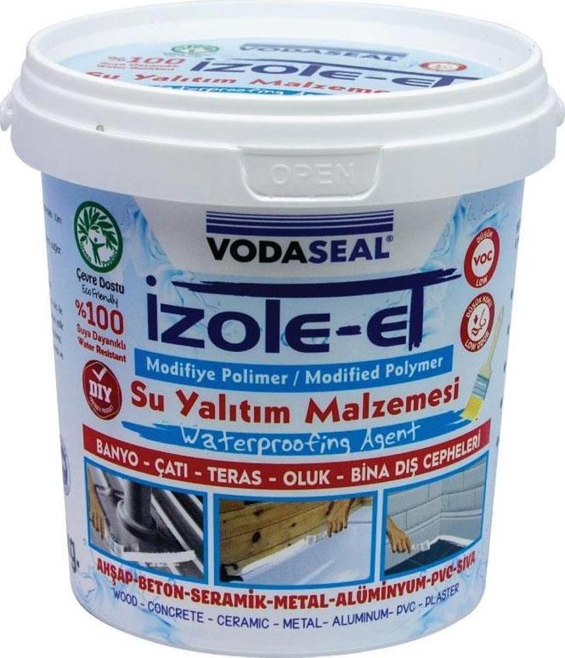 VodaSeal İzole-Et Modifiye Polimer Su Yalıtım Malzemesi 1 Kg - Beyaz