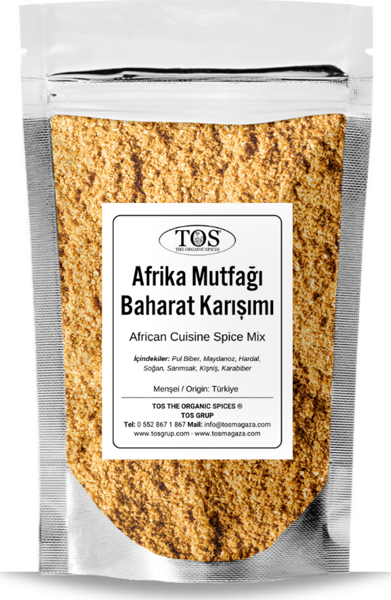 Afrika Mutfağı Baharat Karışımı 100 gr African Cuisine Spice Blend - Premium Quality