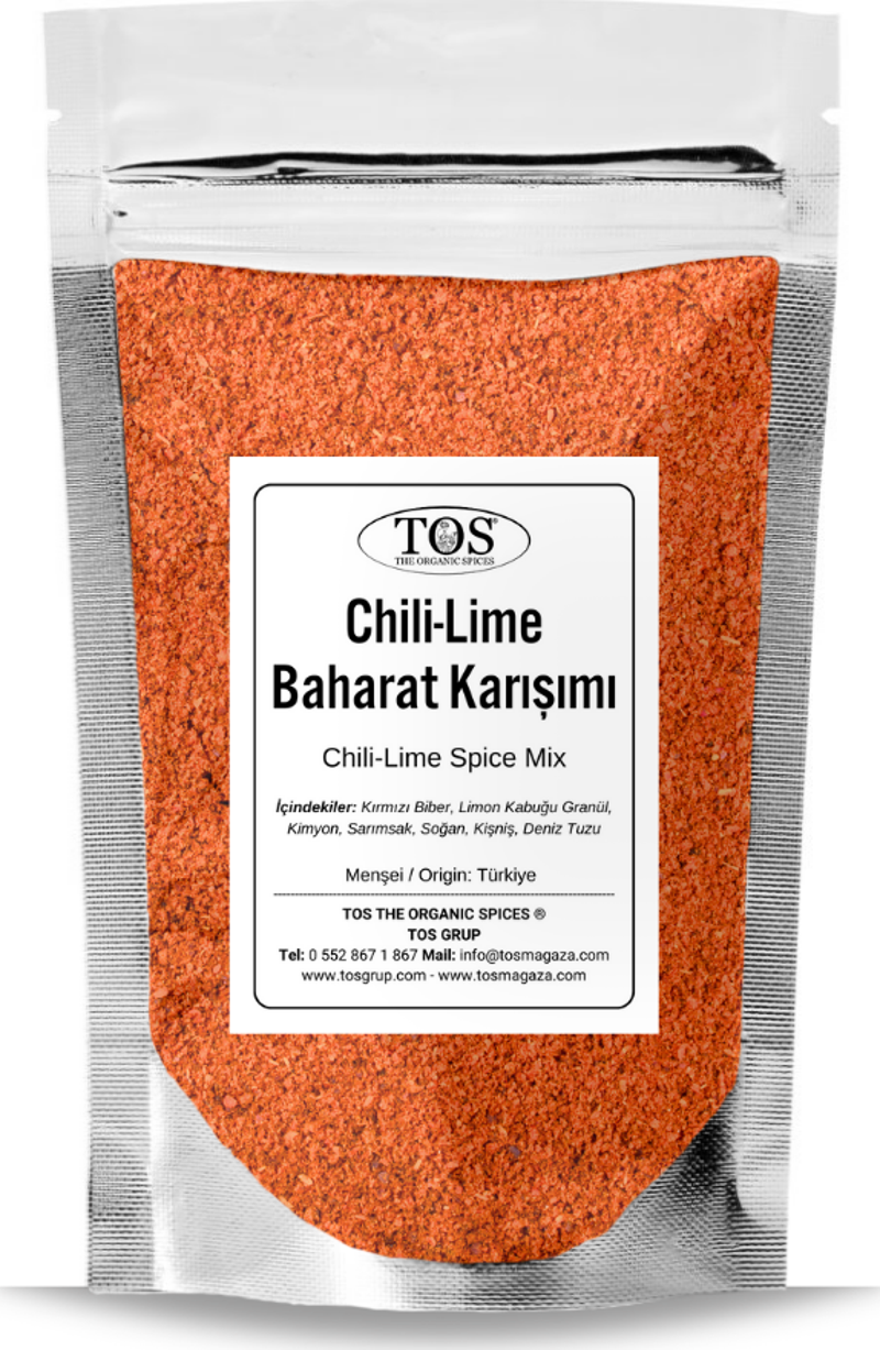 Chili-Lime Baharat Karışımı 100 gr Chili-Lime Spice Blend - Premium Quality | Baharat Karışımı