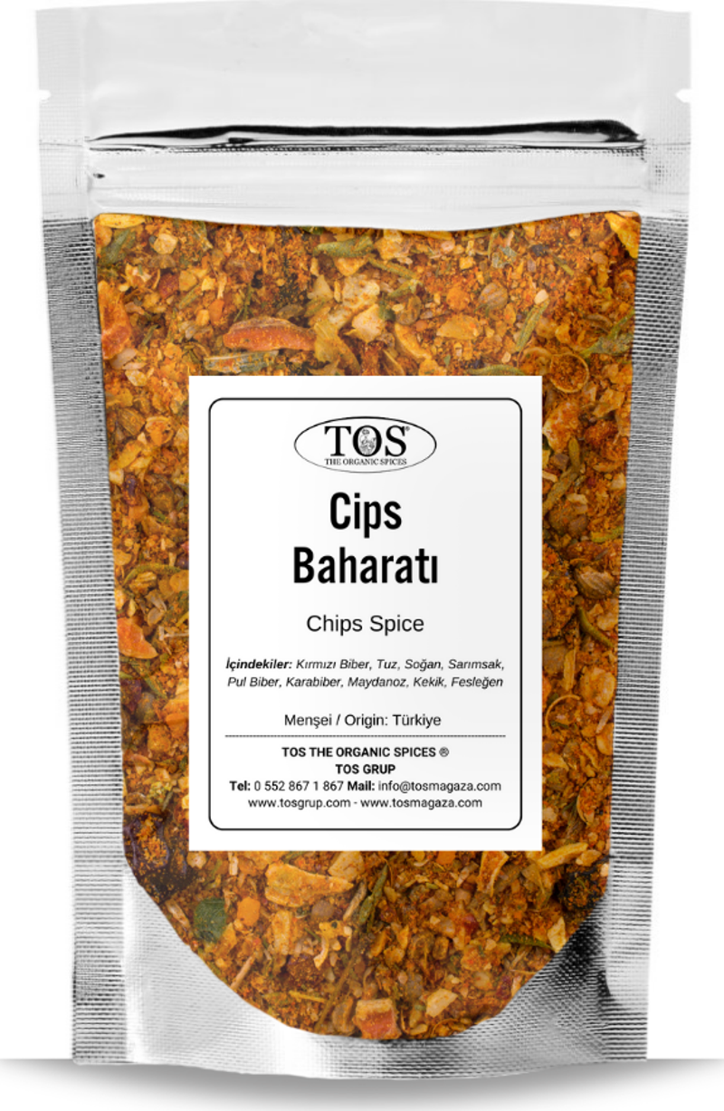 Cips Baharatı 500 gr Chips Seasoning - Premium Quality | Baharat Karışımı