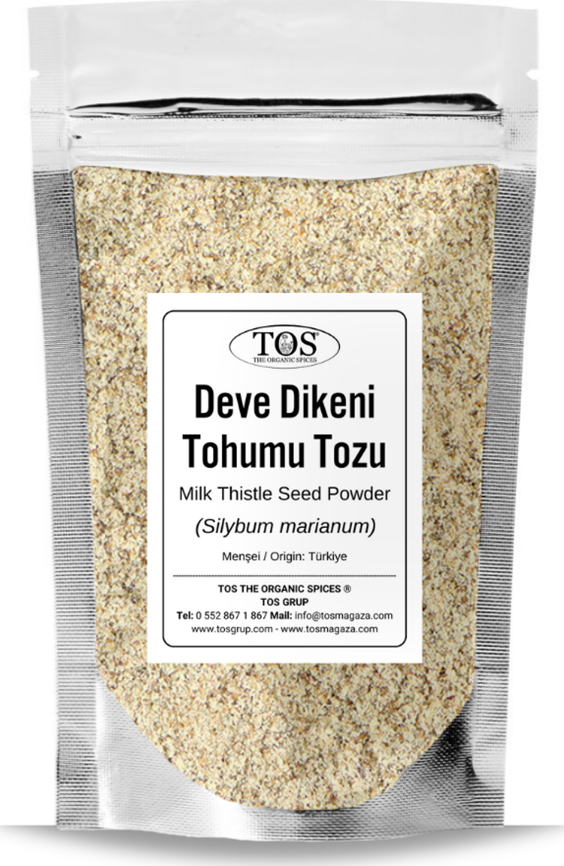 Deve Dikeni Tohumu Tozu 50 gr (1. Kalite) Silybum marianum / Ground Milk Thistle