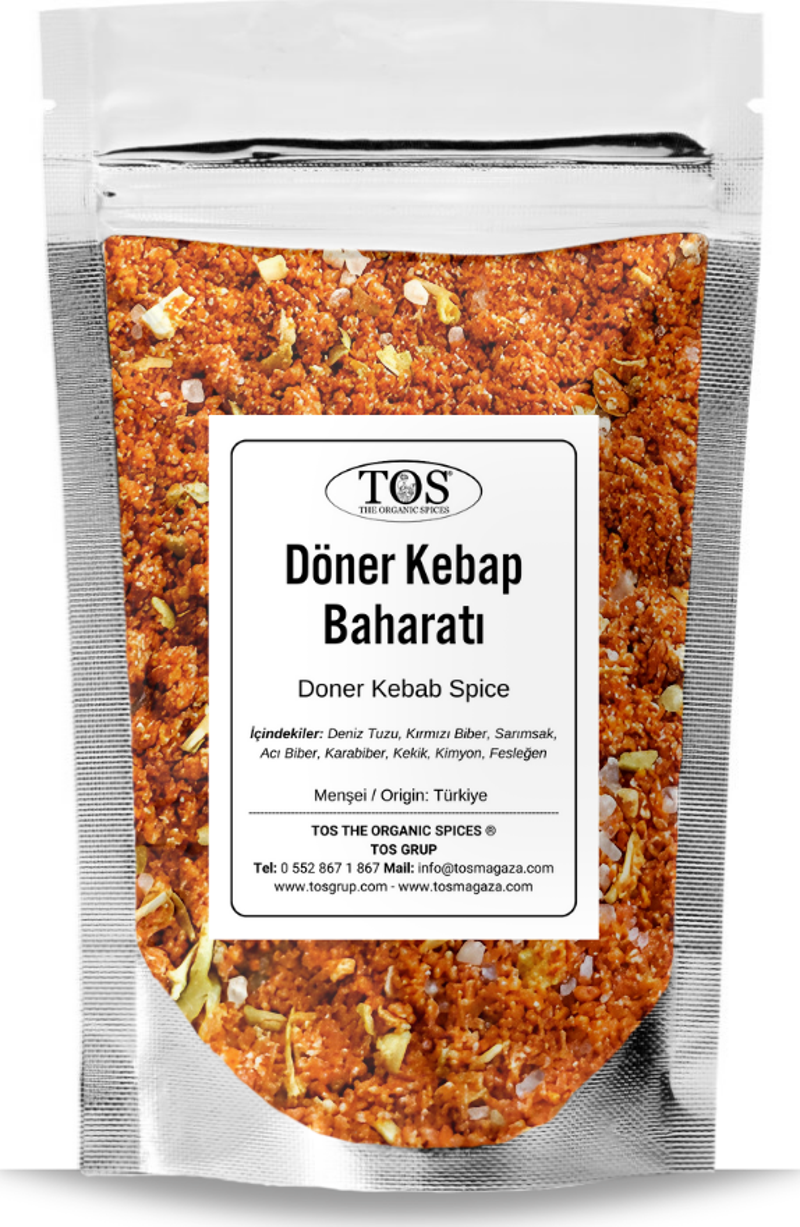 Döner Kebap Baharatı 250 gr Döner Kebab Spice - Premium Quality | Baharat Karışımı