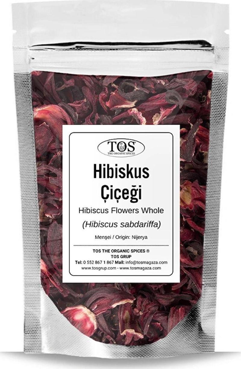 Hibiskus Çiçeği 100 gr (1. Kalite) Hibiscus sabdariffa / Hibiscus Flowers Whole, Hibisküs Çayı