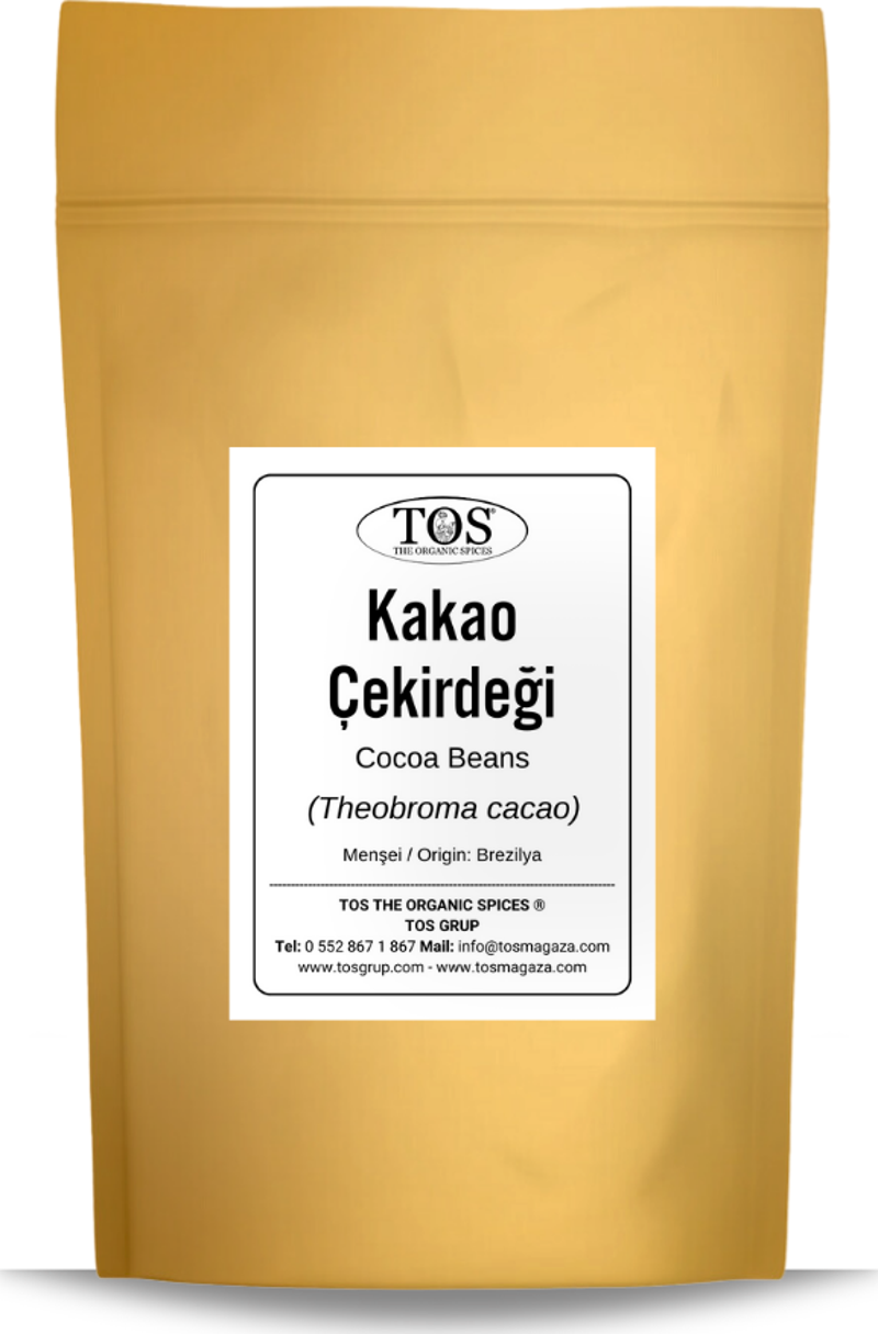 Kakao Çekirdeği 100 gr (1. Kalite) Theobroma cacao / Cocoa Beans