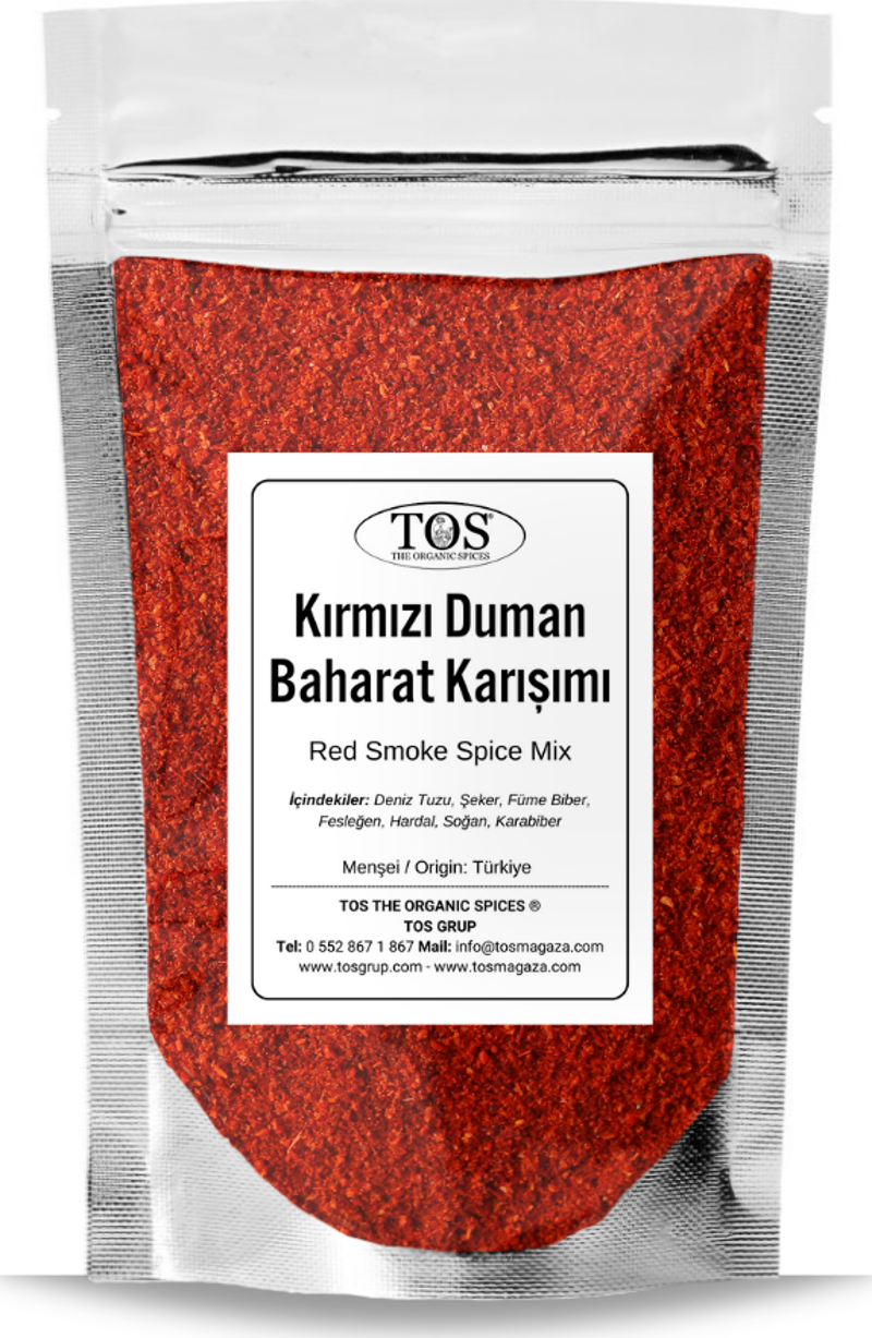 Kırmızı Duman Baharat Karışımı 100 gr Red Smoke Spice Blend - Premium Quality | Baharat Karışımı