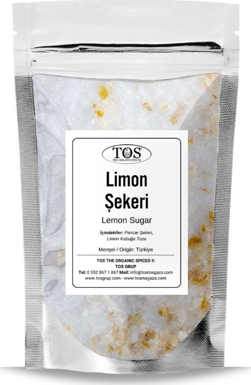 Limon Şekeri 250 gr (1. Kalite) Lemon Sugar