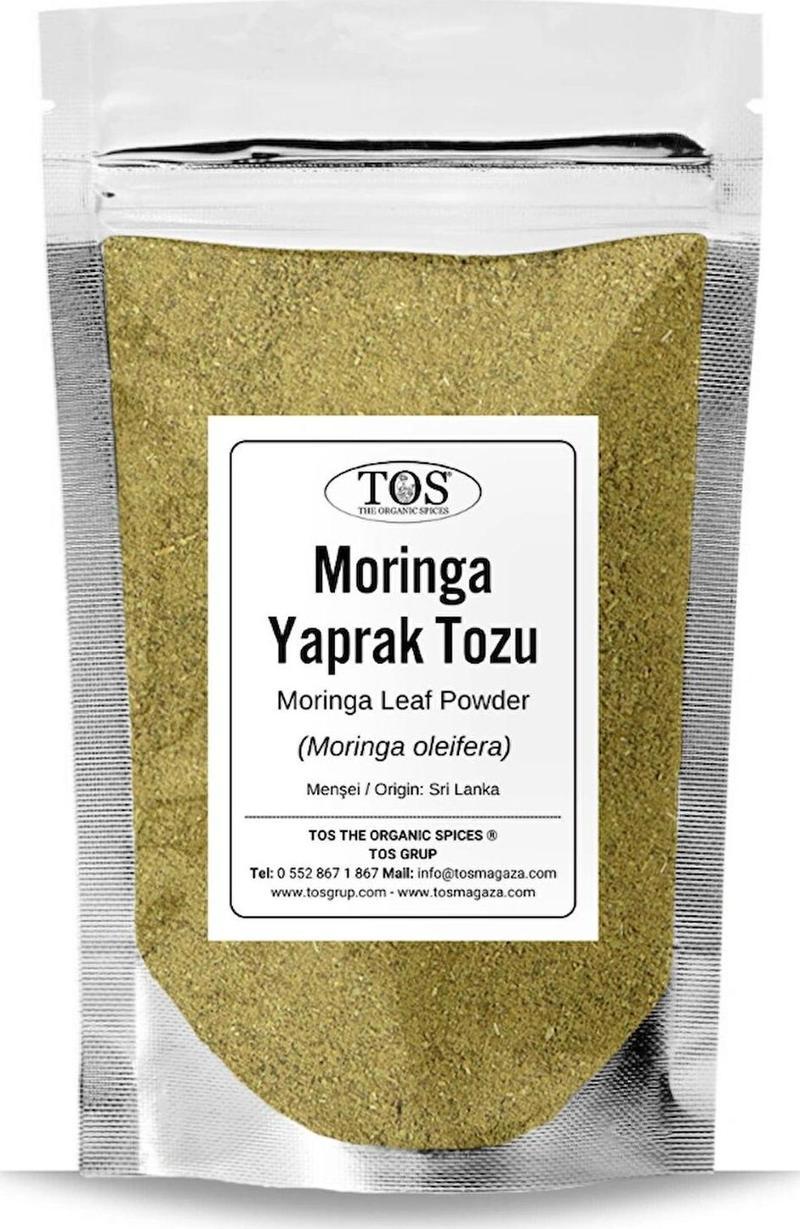 Moringa Yaprak Tozu 100 gr (1. Kalite) Moringa oleifera / Moringa Leaf Powder