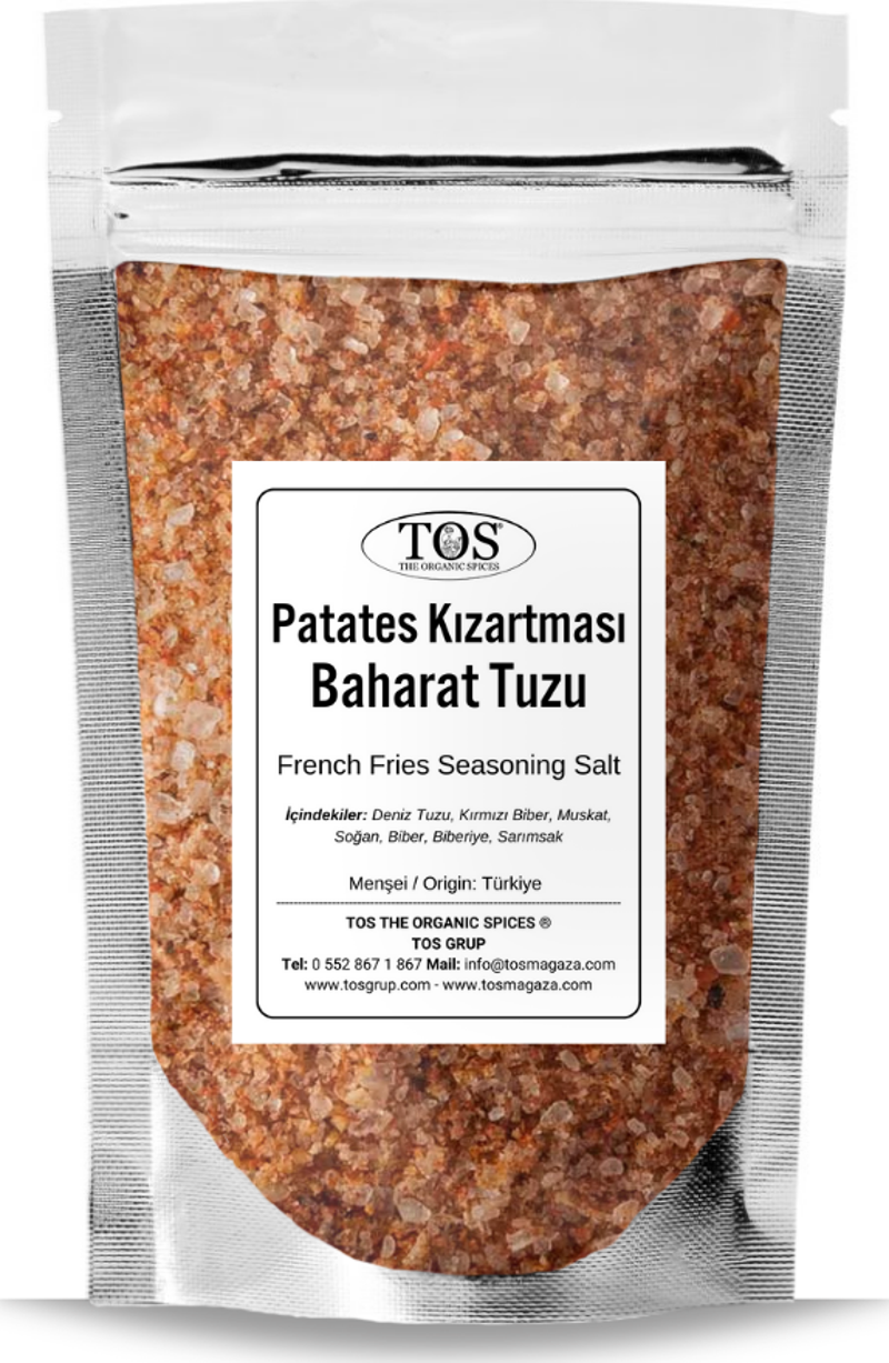 Patates Kızartması Baharat Tuzu 100 gr French Fries Spice Salt - Premium Quality | Baharat Karışımı