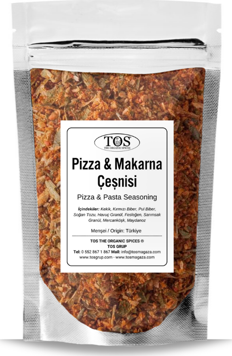 Pizza & Makarna Çeşnisi 500 gr Pizza & Pasta Seasoning  - Premium Quality  | Baharat Karışımı