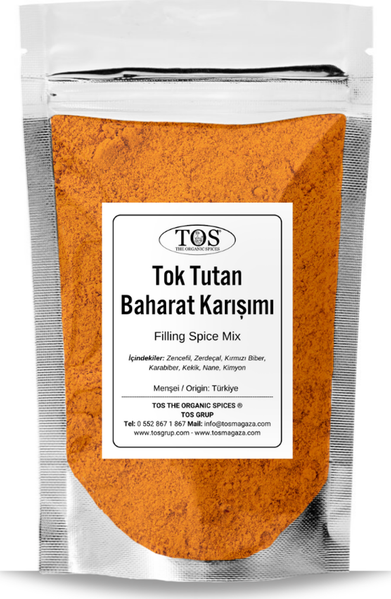 Tok Tutan Baharat Karışımı 100 gr Filling Spice Blend - Premium Quality | Baharat Karışımı