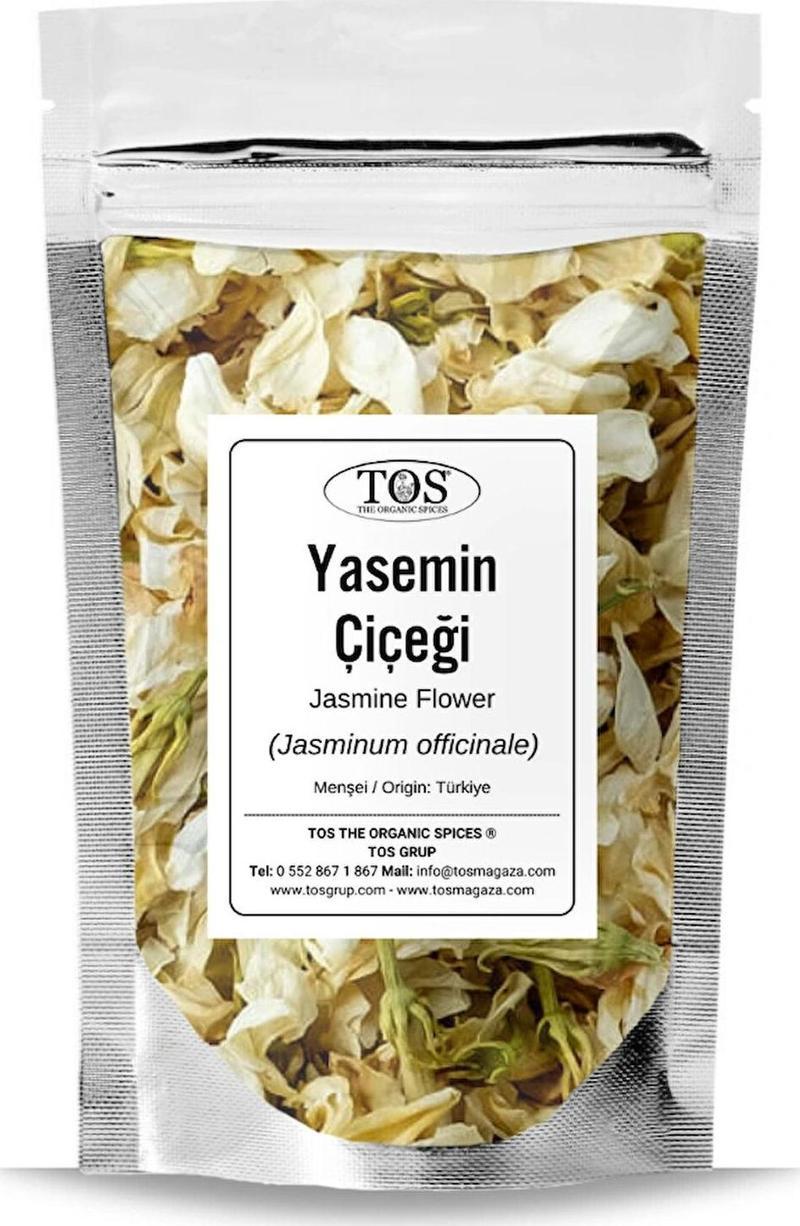 Yasemin Çiçeği 100 gr (1. Kalite) Jasminum officinale / Jasmine Flower