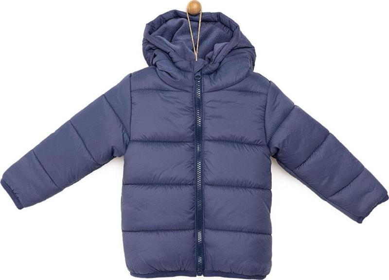 HelloBaby Basic Kulaklı Kapüşonlu Mont Erkek Bebek