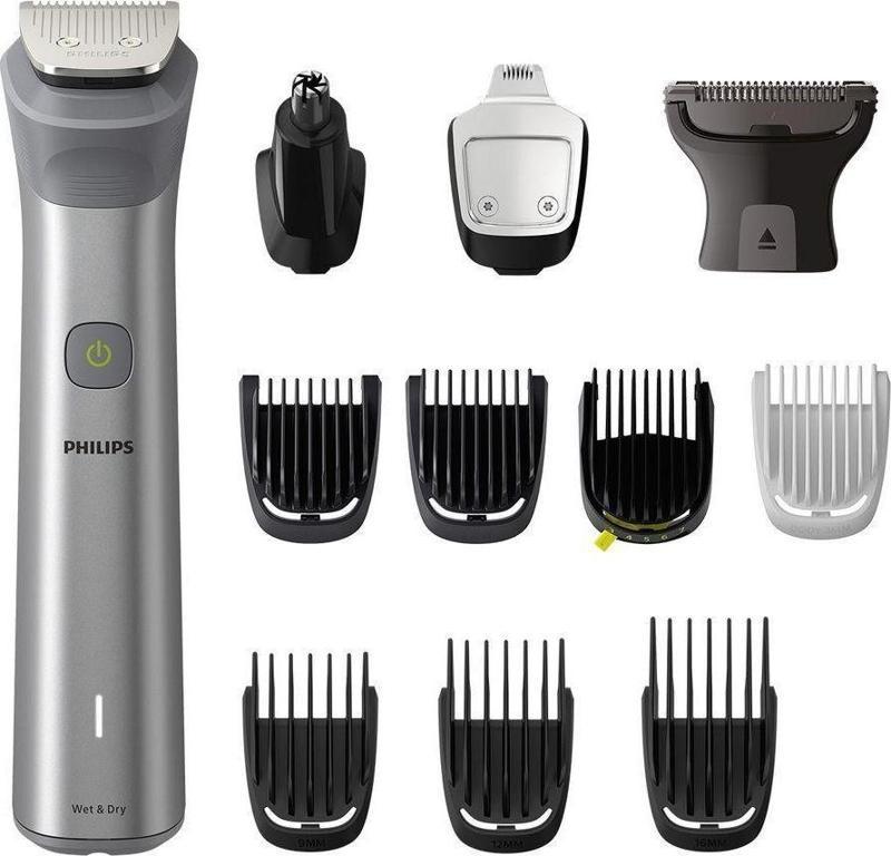 12'Si 1 Arada Erkek Bakım Seti Mg5940/15-Yüz/Saç/Vücut (Islak/Kuru Kullanım) 636Yseri