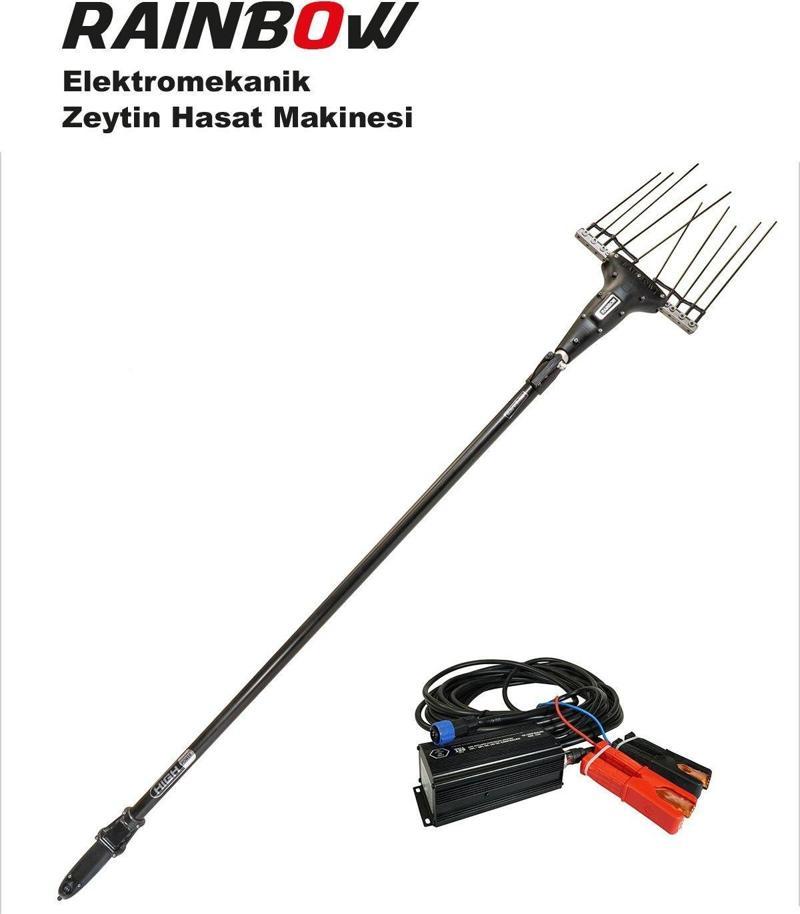 Elektromekanik ( Kömürsüz Motorlu ) Zeytin Silkeleme Zeytin Hasat Makinesi