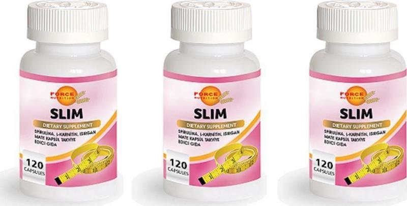 Nutrition Slim 120 Kapsül 3 Kutu - Slim Kalın