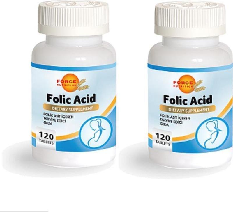 Folic Asid 400 Mcg 120 Tablet 2 kutu