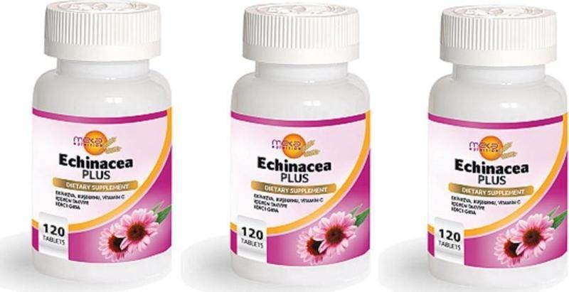 Nutrition Ekinezya Kuşburnu 120 Tablet 3 Kutu