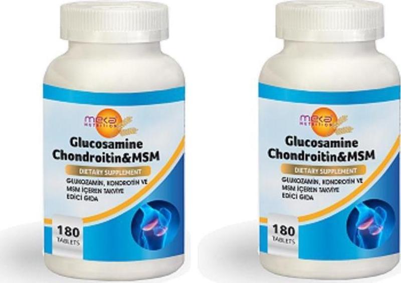 Glucosamine Chondraitin Msm 180 Tablet 2 kutu