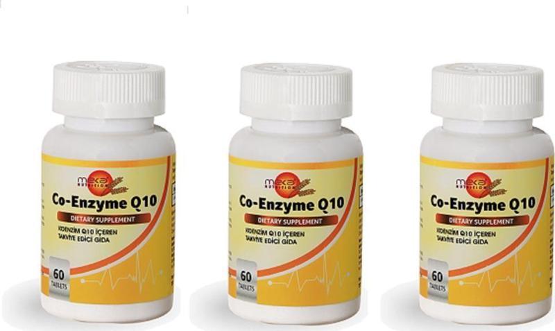 Koenzym Q10 125 mg 60 Tablet 3 Kutu