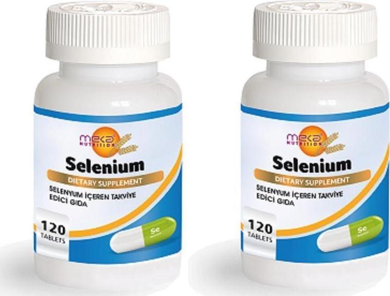 Selenyum 200 mcg 120 Tablet 2 kutu