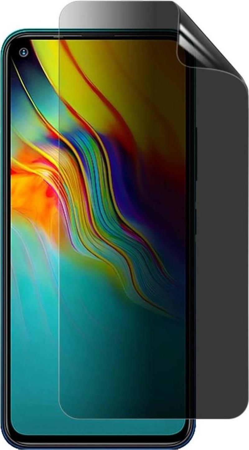 Realme 3 Pro Sadece Ön Hayalet Kılıflı Kesim Ekran Koruyucu Kaplama
