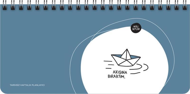 13x27 Haftalık Planner - Akışına Bıraktım