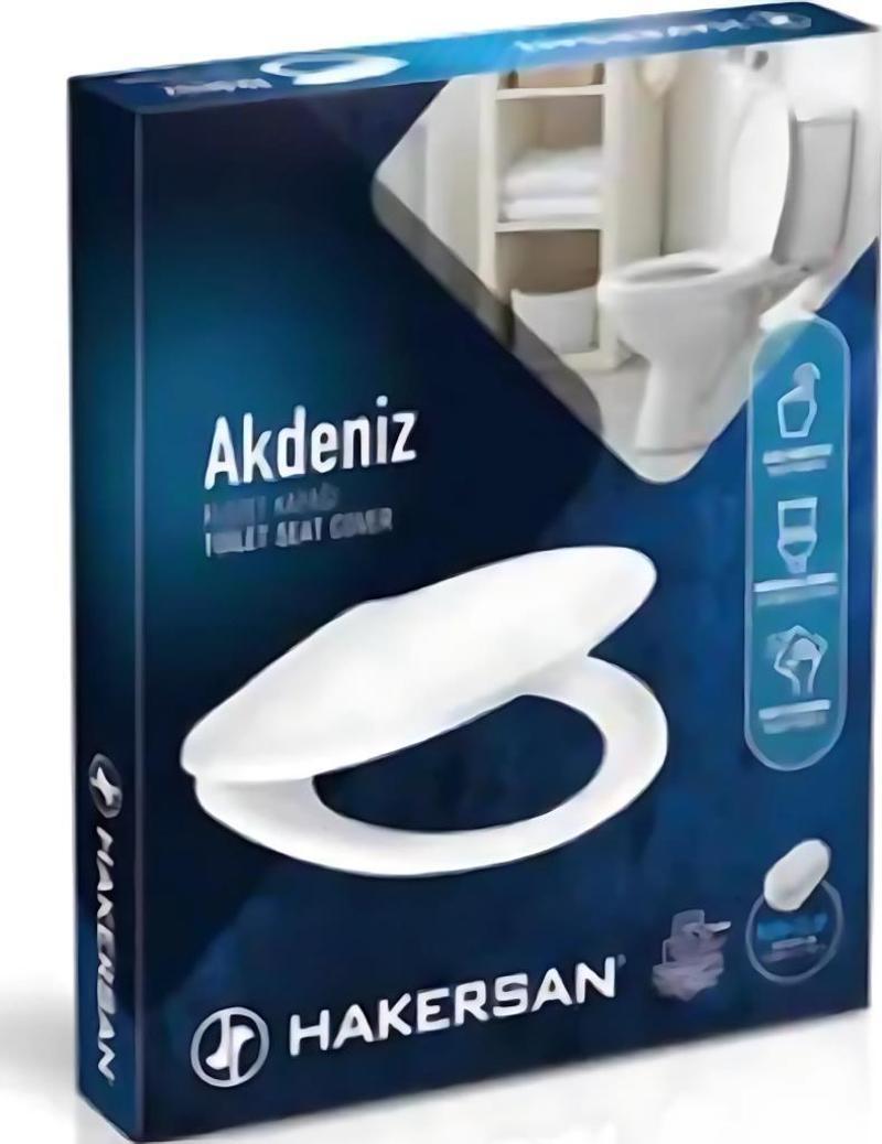 Hakersan Akdeniz Yavaş Kapanan Klozet Kapağı