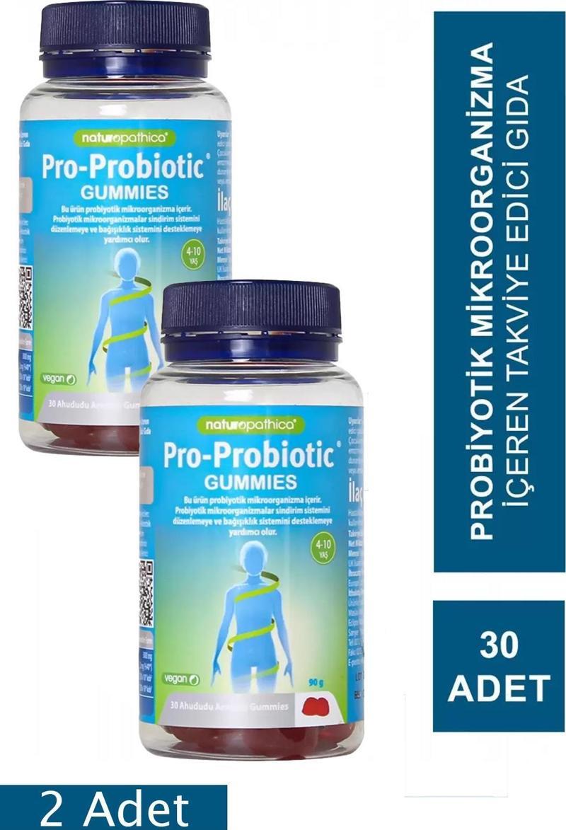 Naturopathica Pro-Probiotic 30 Gummies 2 Adet