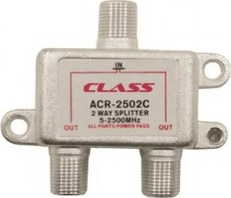 Class Acr-2502c 1 Giris 2 Çıkıs Kablo Tv Uydu Anten Çoklayıcı 2 Li Splitter Ikili Splıtter